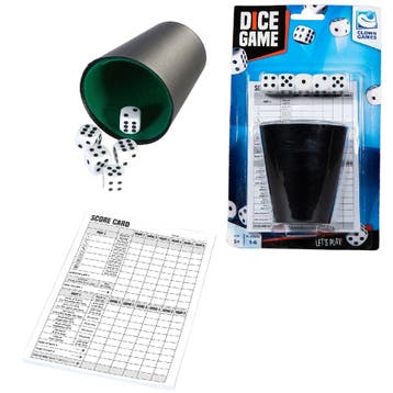 Clown Games Dobbelset+scoreblok (Spellen, Binnenspeelgoed), Ophalen of Verzenden, Nieuw