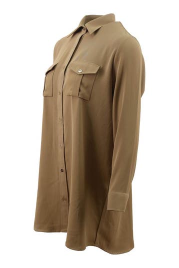 Les Atelier Blouse in maat XS Beige, Kleding | Dames, Les Atelier, Verzenden, Zo goed als nieuw, Beige