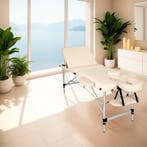 3 zones massagetafel-set met 5cm matras, rolkussens en alumi, Verzenden, Nieuw