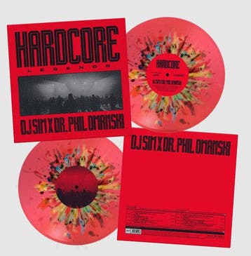 DJ SIM VS PHIL OMANSKI - HARDCORE LEGENDS (12/SPLATTERED), Verzenden, Nieuw in verpakking
