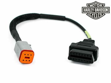 Harley Davidson OBD2 16 pin naar 6 pin verloopkabel – adapte, Ophalen of Verzenden