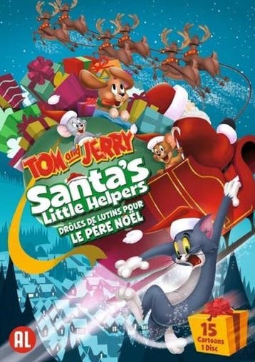 Tom & Jerry - Santa's Little Helpers (DVD), Verzenden, Nieuw in verpakking, Animatie