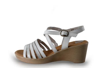 Gabor Sandalen in maat 40 Wit, Verzenden, Wit, Gabor, Sandalen of Muiltjes