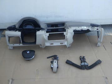 BMW 5 F10 F11 console dashboard airbag tensioners original, Auto-onderdelen, Interieur en Bekleding, Verzenden, Gebruikt