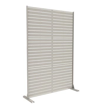 Scheidingswand Nodepp privacyscherm 180x120x40 cm knoflook b, Verzenden, Nieuw
