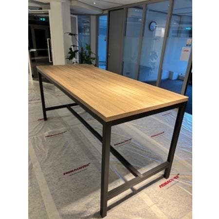 (MDK-107614) Statafel 240x100 cm, 110 cm hoog (ACTIE), Huis en Inrichting, Bureaus, Gebruikt, Ophalen of Verzenden