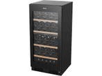 Etna - Wijnkoelkast - Inhoud  239 L Wijnklimaatkast Zwart, Witgoed en Apparatuur, Koelkasten en IJskasten, Zonder vriesvak, 120 tot 140 cm