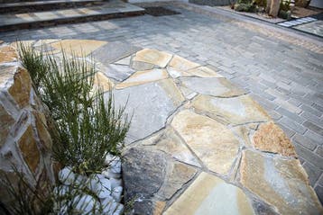 Griekse Flagstones tuintegels Karystos / Kavala TOPPRIJZEN, Tuin en Terras, Grind, Keien en Split, Nieuw, Kwartsiet, Overige typen