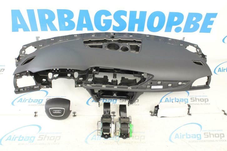 Airbag set Dashboard zwart 4 spaak Audi A6 4G, Auto-onderdelen, Dashboard en Schakelaars, Gebruikt, Audi