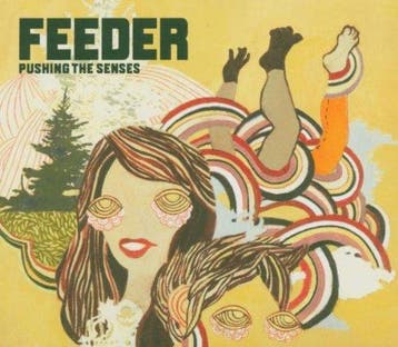 cd - Feeder - Pushing The Senses [Limited Edition] [CD +..., Verzenden, Zo goed als nieuw