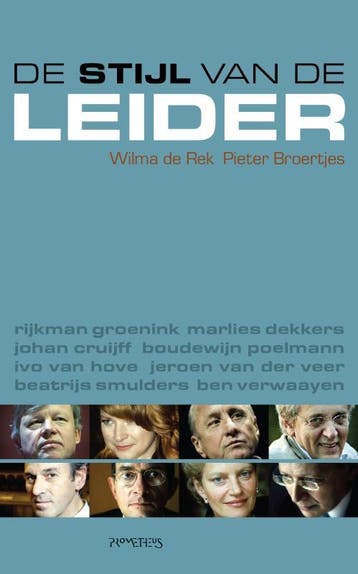 De stijl van de leider 9789044617832 Wilma de Rek, Verzenden, Gelezen, Wilma de Rek