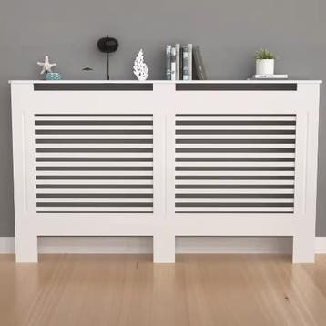 Hoge Radiatorombouw van MDF met Bovenplank, Verzenden, Nieuw