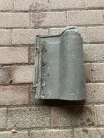 grijsblauwe en Rode Romaanse dakpannen, Ophalen, Gebruikt