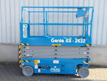 Veiling: Schaarhoogwerker Genie GS-2632 Elektrisch 9.92m 201, Ophalen