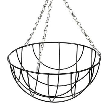 Hanging basket | Nature | Ø 30 cm (Groen, Verzinkt staal), Tuin en Terras, Bloempotten, Verzenden, Nieuw