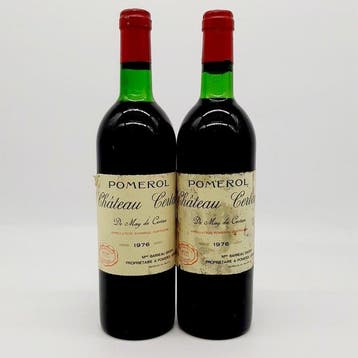 1976 Chateau Certan De May de Certan - Pomerol - 2 Flessen, Nieuw