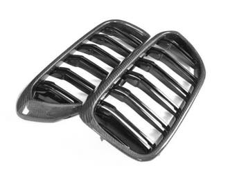 Carbon grill nieren BMW 5 Serie G30 G31, Verzenden