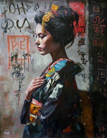 Luca Tanaka (1999) - Geisha tra i graffiti del vento