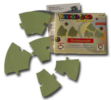 Keezbord Ombouwset 3-5-7 Personen Kunststof | Keezbord -, Verzenden, Nieuw