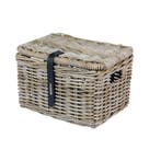 Basil Mand Dax Large  + deksel rotan grijs, Verzenden, Nieuw