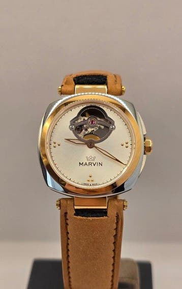 Marvin - Malton Cushion Open Heart Automatic - Zonder, Nieuw