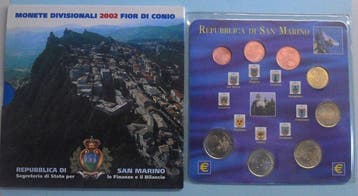 San Marino. Year Set (BU) / Serie 1 Cent - 2 Euro