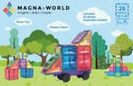 Magna-World Classic 26 stukjes | Magnetische Bouwstenen, Kinderen en Baby's, Speelgoed | Bouwstenen, Verzenden, Nieuw, Overige merken