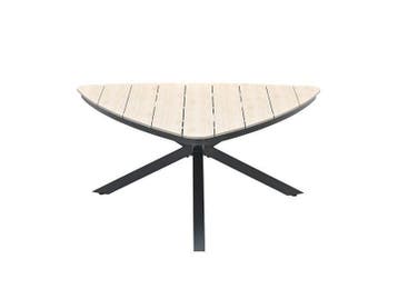 Garden impressions edison tuintafel triangel 170, Nieuw, Hout