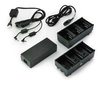Zebra dual battery charger, 3 slots, UK | SAC-MPP-6BCHUK1-01, Verzenden, Nieuw