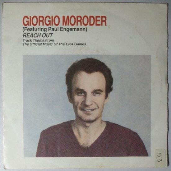 Giorgio Moroder featuring Paul Engemann - Reach out - Single, Cd's en Dvd's, Vinyl Singles, Verzenden
