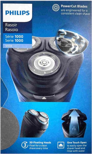 Philips SHAVER 1000 Serie S1134/00 Elektrisch droogscheerapp, Verzenden, Zo goed als nieuw