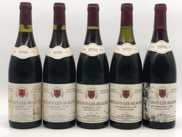 Mixed lot of 5 x 75cl different vintages (1994-1998) Savi..., Ophalen of Verzenden, Nieuw, Frankrijk, Rode wijn