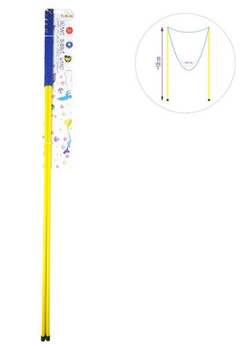 Mega bellenblaas toverstok - PRO 100cm (Buiten spellen), Verzenden, Nieuw