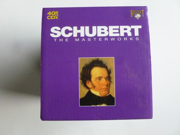 Schubert - The Masterworks (40 CD), Cd's en Dvd's, Cd's | Klassiek, Zo goed als nieuw, Ophalen of Verzenden