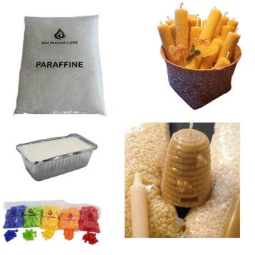 diverse was soorten kaarsen maken, Overige thema's, Nieuw, Ophalen of Verzenden, Overige materialen