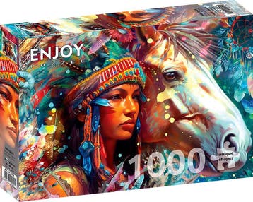 Wild Spirit Puzzel (1000 stukjes) | Enjoy Puzzle - Puzzels, Verzenden, Nieuw