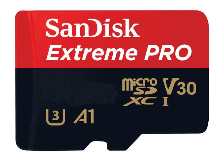 Sandisk Extreme Pro MicroSDHC 32GB 100MB/s A1 V30 + SD, Audio, Tv en Foto, Fotografie | Geheugenkaarten, Overige typen, Nieuw