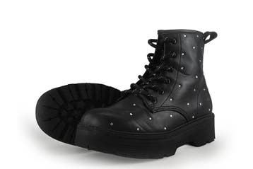 Skechers Veterboots Meisjes in maat 35 Zwart, Verzenden, Jongen of Meisje, Schoenen, Skechers