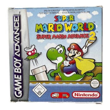 Super Mario World Super Mario Advance 2 - EUR (Doosje +, Spelcomputers en Games, Games | Nintendo Game Boy, Verzenden, Nieuw