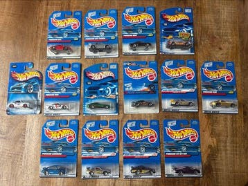 Hot Wheels 1:64 - Modelauto (14) - Porsche (assorted, Nieuw