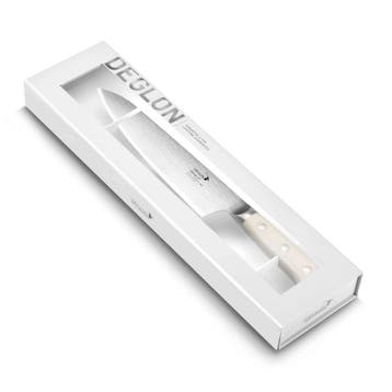 Déglon Cadeauset koksmes – 67 lagen damast – Corian han, Ophalen of Verzenden, Nieuw, Rvs of Chroom, Bestekset