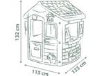 Smoby - Neo Jura Lodge - Speelhuis - Grijs Bruin Groen Beige, Verzenden, Nieuw