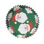Cupcake Vormpjes PME Kerstman 30 stuks, Verzenden, Nieuw