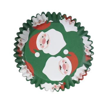 Cupcake Vormpjes PME Kerstman 30 stuks, Verzenden, Nieuw