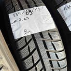 2 x Michelin 185-65-15 Winterbanden 9mm, Gebruikt, 15 inch, Band(en), Personenwagen