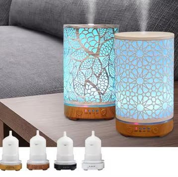 100ml Aroma Diffuser met LED Licht en Timerfunctie, Verzenden, Nieuw