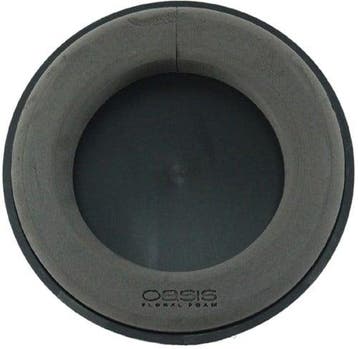 Oasis® eychenne® all black™ krans 35 cm per stuk zwart, Ophalen of Verzenden, Nieuw