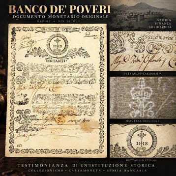 Italië. Ducato 1809 - Banco de’ Poveri – Antico