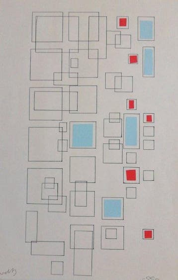 Siep Van Den Berg (1913-1998) - Geometrische compositie