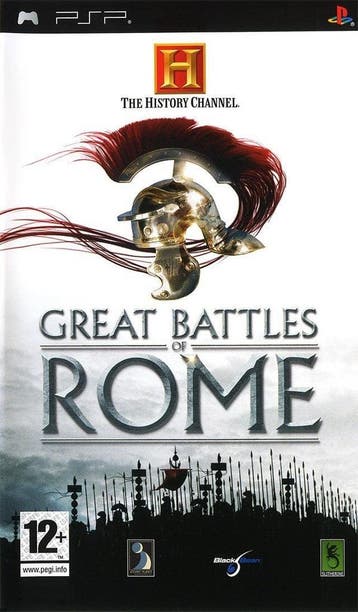 PSP The History Channel: Great Battles of Rome, Verzenden, Zo goed als nieuw